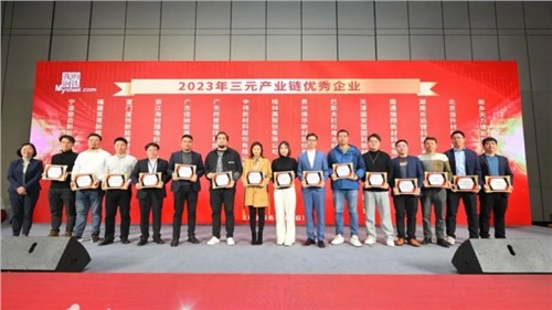 連獲三獎！中偉股份行業(yè)認可度持續(xù)升溫