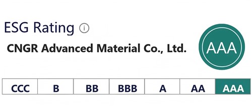 中偉新材MSCI ESG評(píng)級(jí)榮獲全球AAA級(jí)